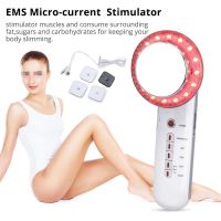 [สินค้าใหม่]6 In 1 EMS Ultrasonic LED Cavitation Galvanic Ultrasound Body Slimming[ลด 50 % ]