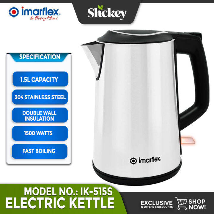 Shckey Imarflex IK515S 1.5L Capacity Double Wall Insulation Stainless