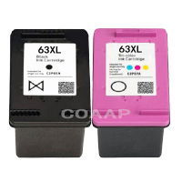 Replacement 63XL Ink Cartridge For Refilled HP63XL HP63 F6U64A For Compatible HP Deskjet 3630 3632 Officejet 4652 4655 Printer