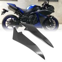 1Pair Motorcycles Gas Tank Trim Cover Guard Fairing Cowl for Yamaha YZF R1 2009-2014 Fuel Tank Side Panel Housing