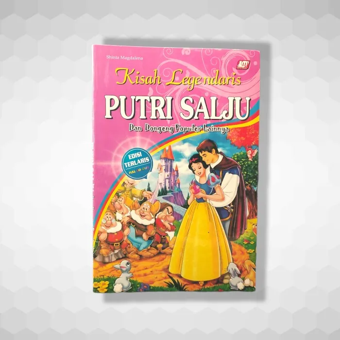 Buku Dongeng Putri Salju Full Colour Bergambar Kisah Legendaris Murah