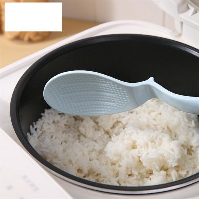 ○☼ Melamine Rice Spoon Vertical Rice Spoon Non-stick Home Rice Paddle Kitchen Spatula Serving Cooking Utensil Tool Tableware