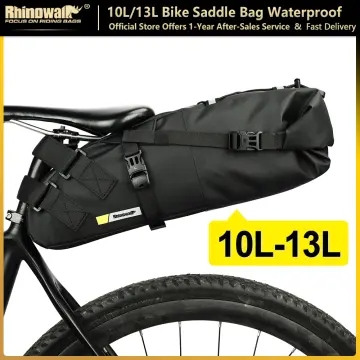 Rhinowalk 18L 28L 48L 100%Waterproof Motorcycle Saddle Bag Motor Tail Back  Bag 