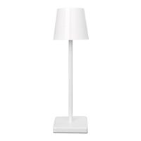 Retro Table Lamp Living Room Bedside Lamp Restaurant Bar Outdoor Table Lamp USB Rechargeable Table Lamp White