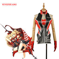 VEVEFHUANG Fate Apocrypha Nero Racing Suits Ruler Joan Of Arc Jeanne Mordred Sexy Jumpsuits Uniform Girls Cosplay Halloween Xmas