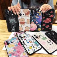 Silicone Waterproof Phone Case For VIVO IQOO Neo8/Neo8 Pro armor case Frosted Cartoon Durable Cute protective Anti-dust