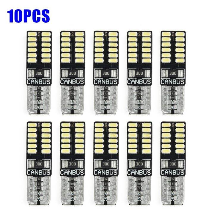 t10โคมไฟ-led-ป้ายทะเบียนรถยนต์6500k-dc-12v-ไฟอ่านหนังสือ194-w5w