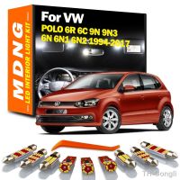 【LZ】♟  MDNG Canbus Car Lamp LED Interior Bulb Kit For VW Volkswagen POLO 6R 6C 9N 9N3 6N 6N1 6N2 1994-2017 Vehicle Map Dome Trunk Light