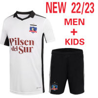 202223 Men Kids Kit Colo Colo Soccer Jerseys home away 2022 2023 Camiseta de Futbol shirt top quality SOLARI GIL FALCON Shirts