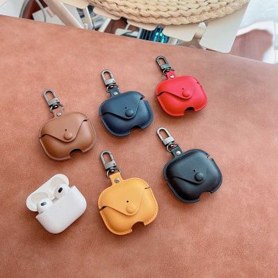 HOCE เคสหูฟังไร้สายบลูทูธหนังหรูหรา,สำหรับ Apple AirPods Pro เคสป้องกันสำหรับ Apple Airpods 3กล่องชาร์จ