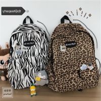 ✢▲ Japanese harajuku chic tide cool zebra bag female south Korean ins wind restoring ancient ways is the individuality student backpack backpack