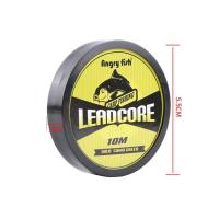 【cw】Lead Core Carp Fishing Line 10 Meters for Carp Rig Making Sinking ided Line ided Lead Core Carp Leader Line