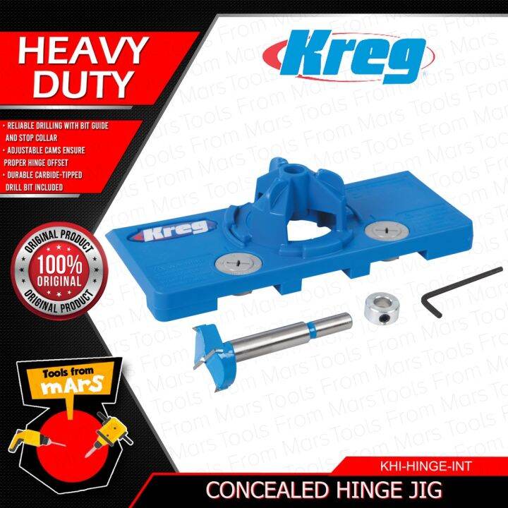 KREG Concealed Hinge Jig KHIHINGEINT •TFM• Lazada PH