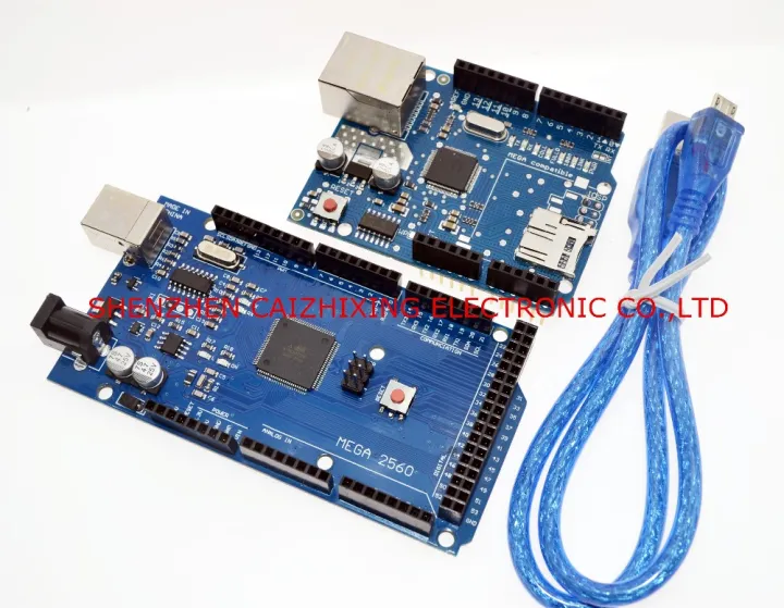 2021free Shipping Ethernet W5100 Network Expansion Board Sd Card Shield For Arduino With Mega 7058