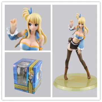 23cm Japanese Anime Fairy Tail Lucy Heartfilia Cast Off Pvc Action