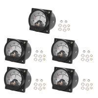 【LZ】☽  5X AC 0-300V Rodada Analógico Painel Dial Medidor Voltímetro Medidor Preto