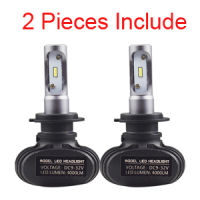 S1 H4 led H7 H11 Led H1 Auto Car Headlight 50W 8000LM 6000K 9005 HB3 9006 HB4 Automobile headlight Bulb All In One CSP Lamp