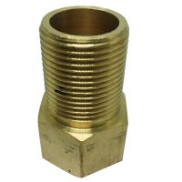 1 Pc 3/4 quot; Brass Male x Female Thread Straight Adapter Connector Fitting