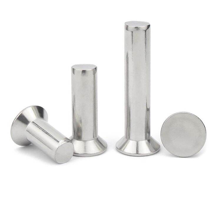 10-50pcs-304-stainless-steel-flat-countersunk-head-solid-rivet-m1-m1-2-m2-m2-5-m3-m4-m5-m6-self-plugging-gb869-diameter-1-6mm