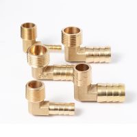 ✴ 1pcs Brass Hose Pipe Accessories elbow 1/4 3/8 1/2 1 Male Thread Copper Connector