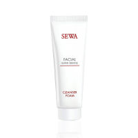 Sewa Facial Super Gentle Cleanser Foam เซวา เฟเซียล ซูปเปอร์ เจนเทอร์ คลีนเซอร์ โฟม (100 กรัม x 1 หลอด)