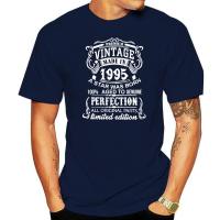 Made Vintage In 1995 Tshirts Men T Shirts 27 Years Old Birthday Gift Tshirt Cotton Tees Gildan