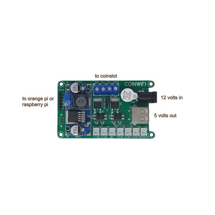 COINWIFI Universal Custom Board (AdoPiSoft, LPB, WiFi ng Bayan, PisoFi ...