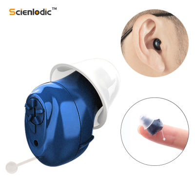 CIC Invisible Hearing Aid Mini Hearing Device Ear Audifono Sound Adjustable Hearing Aids for The Elderly Sound Amplifier