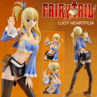 Model โมเดล Figure ฟิกเกอร์ จากการ์ตูนเรื่อง Fairy Tail ศึกจอมเวทอภินิหาร Lucy Heartfilia ลูซี่ ฮาร์ทฟิเลีย 1/8 Ver Anime ของสะสมหายาก อนิเมะ การ์ตูน มังงะ คอลเลกชัน ของขวัญ Gift จากการ์ตูนดังญี่ปุ่น New Collection Doll ตุ๊กตา manga