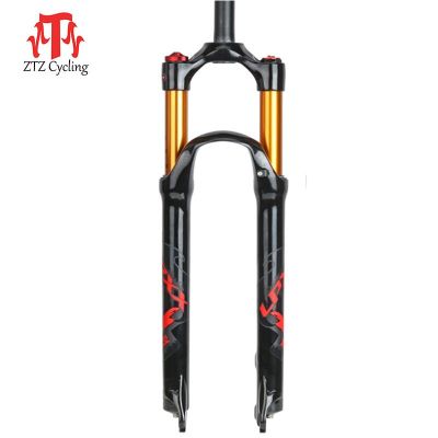 ZTZ ส้อมแก๊สตะเกียบหน้ารถจักรยานภูเขาโช๊คอัพจักรยานการควบคุมสายควบคุมไหล่26/27 5/29 30มม