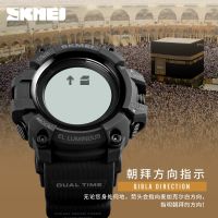 Muslims pray to remind the compass worship watch mecca kaaba directions azan watch1680