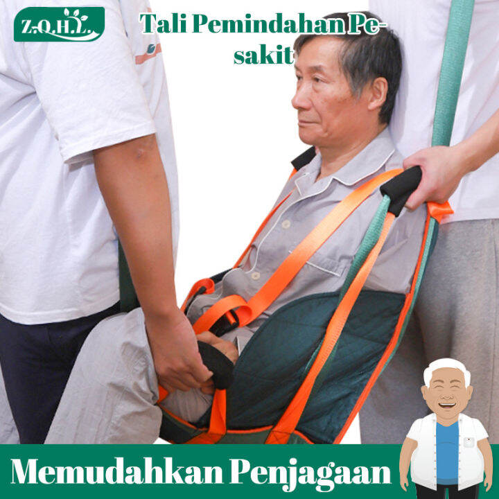 Carrying elderly stretchers, wheelchairs, folding up stairs, simple