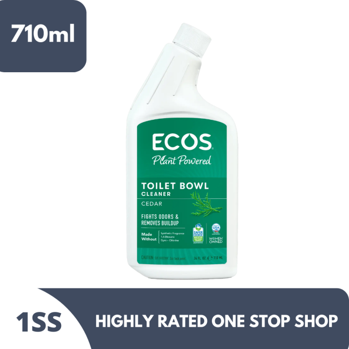 ECOS Plant Powered Toilet Bowl Cleaner, Cedar 710ml Lazada PH