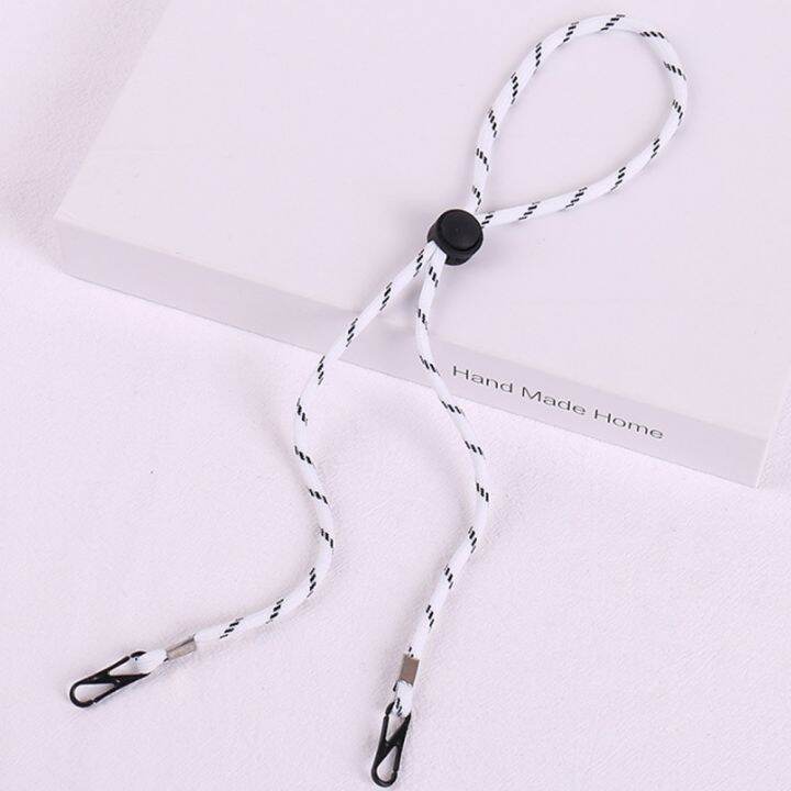 แว่นตา-สายต่อหน้ากากเชือกเส้นเล็ก-แว่นตาอ่านหนังสือ-chain-หน้ากากป้องกันการสูญหาย-ที่ใส่เชือก-ผู้ชายและผู้หญิง-แฟชั่นสีเชือกแว่นตา-rope