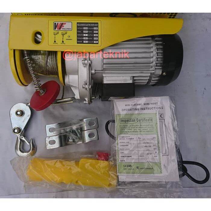 ELECTRIC HOIST 500 KG 20 METER KATROL ELEKTRIK 500KG 20METER Lazada