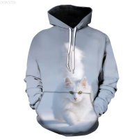 Cartoon kawaii hoodies 3D Printed Cat oversize Mens womens Sweatshirt Pullover Long Sleeve Hooded Sweatshirts Tops Men clothing Size:XS-5XL