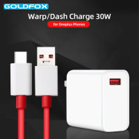 30W Fast Charge For Oneplus Warp Dash Charger Adapter US Plug Travel Wall Phone Charger for Oneplus 8 Pro Nord N10 7 7t 6