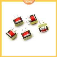 Aleaty? 5pcs Audio 1300 : 8 OHM EE14 transformateur เครื่อง POS-หม้อแปลง