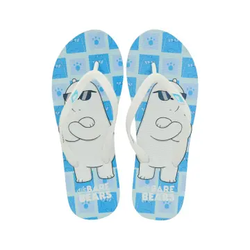 New Fashion Sandals Women Summer Thick Platform Non-Slip Home Bear Cartoon Flip  Flops Beach Shoes Men Indoor Bathroom Slippers - AliExpress