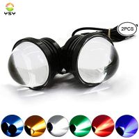 2pcs Car Light Assembly Car LED Daytime Running Light 12V Fish eye Fog Light Reverse Light LED Eagle Eye Backup Light