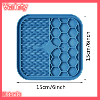 Variety ✨Hot Sale✨ PET lick Pad เครื่องป้อนช้าลงแมวสุนัข licky MAT PET Bathing distraction Pads