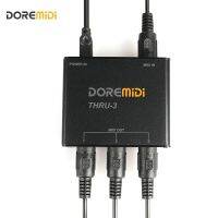 มีตัวควบคุมกล่อง Doremidi MIDI-3ถูกใช้แปลงอินพุต1 MIDI เป็น3 MIDI เอาต์พุตพร้อม MIDI มาตรฐาน16ช่อง