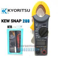 KYORITSU รุ่น KEW SNAP 200 ของแท้ 100% แคลมป์มิเตอร์ ดิจิตอล DIGITAL CLAMP METER คีบแอมป์ แคล้มมิเตอร์ มัลติมิเตอร์