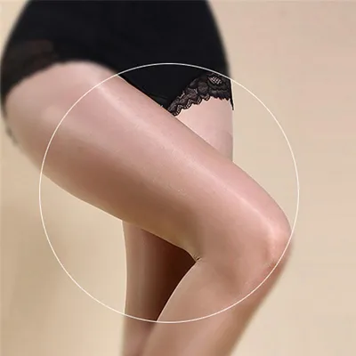 ZhongLouL แฟชั่นผู้หญิงเซ็กซี่ SHEER น้ำมันเงามันวาวคลาสสิก Pantyhose Tights ถุงน่อง