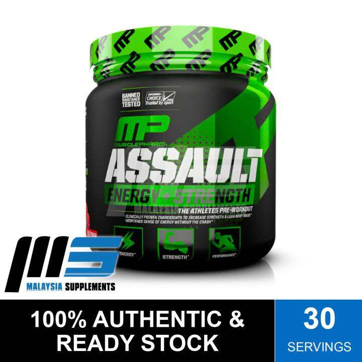 MusclePharm Assault, 30 Servings [CLEARANCE] - Pre Workout, Preworkout ...