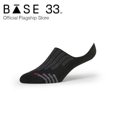 Base33 เบส33 ถุงเท้ากีฬาข้อสั้น ระดับในรองเท้า รุ่น No Show