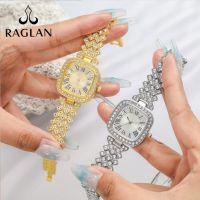 2023 Womens Watch Women Fashion Simple Small Square Dial Watch Temperament Diamond Watch