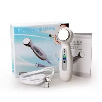 Ultrasonic Facial Massager Face Cleaner Body Slimming Ultrasound Therapy Equipment Clean Black Spots Spa Beauty Skin Care 1Mhz