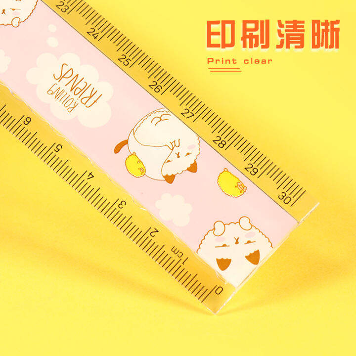 Deli Metal Ruler 20cm Folding Multifunctional Ruler Primary School 