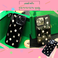 -Momocase- เคสโทรศัพท์สกรีนลายอักษรอังกฤษ TPU แบบนิ่ม สำหรับรุ่น14 13 13PRO 12 Pro 11 8plus 7plus 6 6s Plus XR XS SE 11Pro Max#130